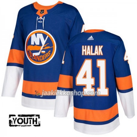 Lapsille NHL New York Islanders Pelipaita Jaroslav Halak 41 Adidas 2017-2018 Sininen Authentic